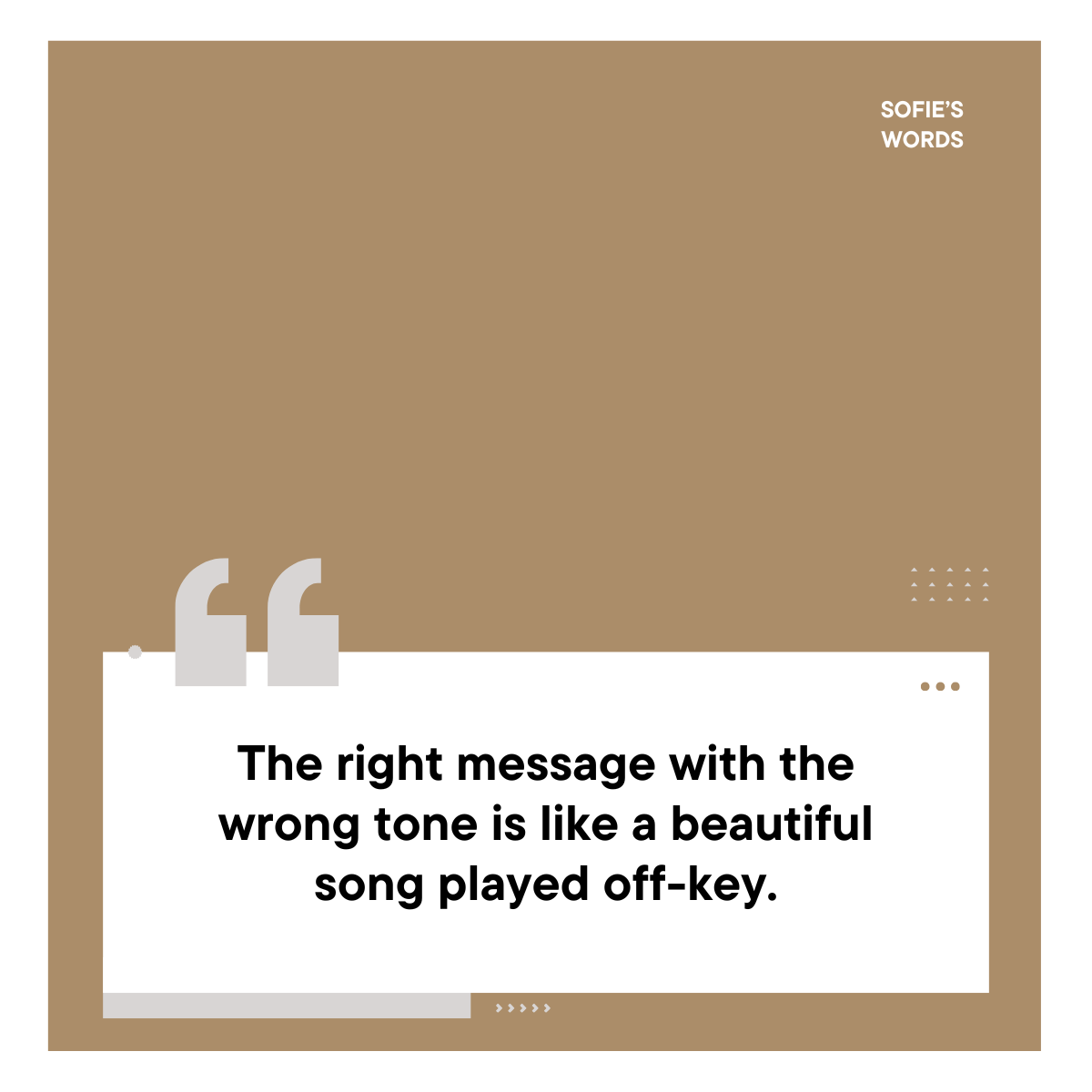 tone of voice documentation